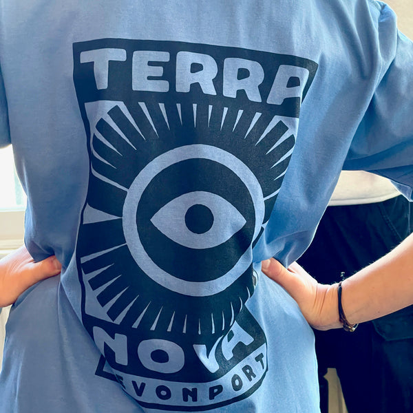 Denim Blue Terra Nova T Shirt