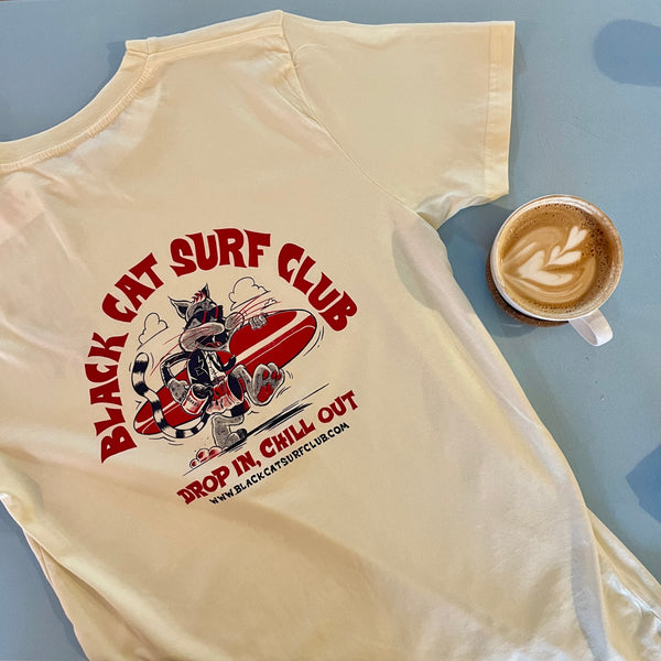 Black Cat Surf Club Roadkill T-Shirt